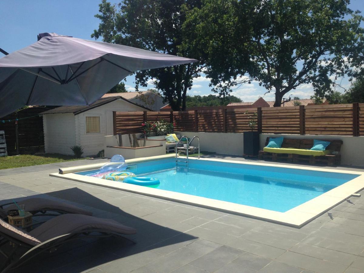 Maison Piscine 4 Ch Carcans Medoc Bassin Arcachon Exterior foto